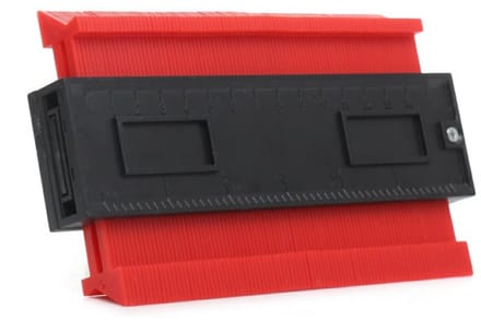 SilverTools S11559 Serie - Vormsjabloon - 140mm - Kunststof - Gemakkelijk te Gebruiken