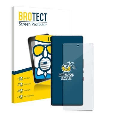 BROTECT - Screenprotector voor ZTE Nubia Red Magic 11 Pro Plus - Folie Beschermfolie Beschermglas matte