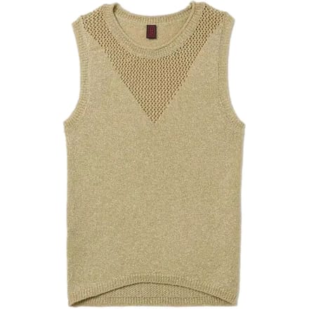 Lurex Ajouré Tanktop Dama Stefanel
