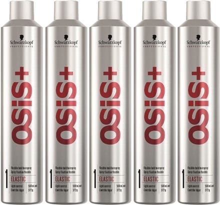 10x Schwarzkopf Osis Elastic Hairspray 500ml