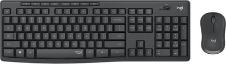 Logitech MK295 Silent - Draadloze muis en toetsenbord - Hongaars / Zwart