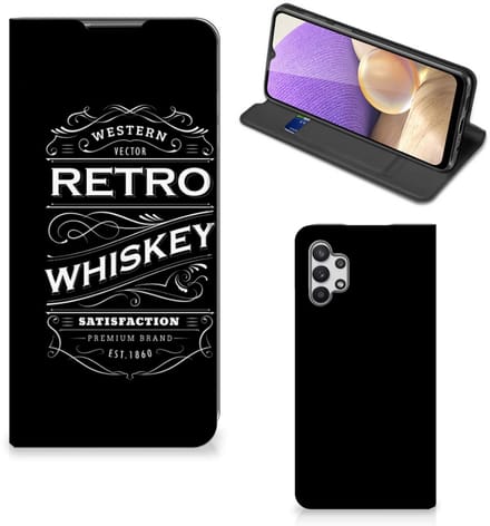 Samsung Galaxy A32 5G Flip Style Cover Whiskey