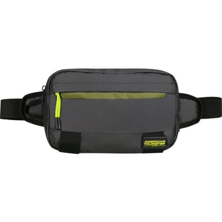 American Tourister Urban Track Sling Bag Coated Black / Lime
