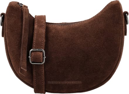 Hide & Stitches Brazos Schoudertas - Crossbody - Tas - Leer - Leren Dames Tas - Donkerbruin