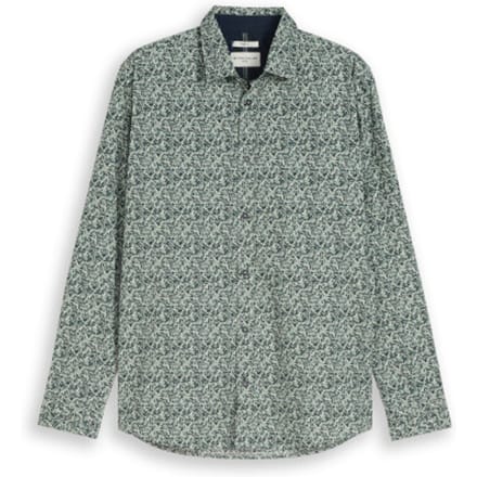 Tom Tailor - Lange mouw overhemd - Mannen - 3XL - Groen - Katoen - 1049580