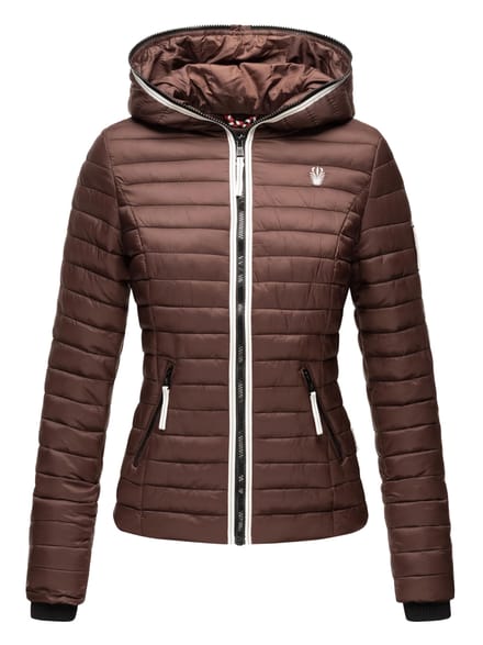 Navahoo Dames Gewatteerde Jas Kimuk Princess – Licht, Modern & Met Capuchon