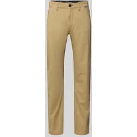 regular fit chino van katoenmix