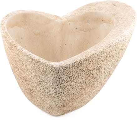 HomeBound by KY | Aardewerk tray heart L | decoratieve schaal | tray