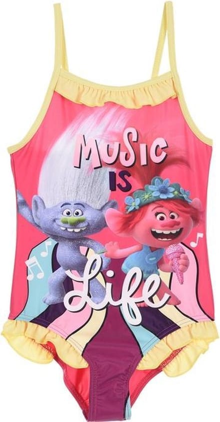 Trolls Badpak - Music is Life - Fuchsia - 104