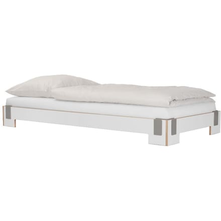 Moormann - Tagedieb stapelbed - wit (FU) - 100 x 200 cm