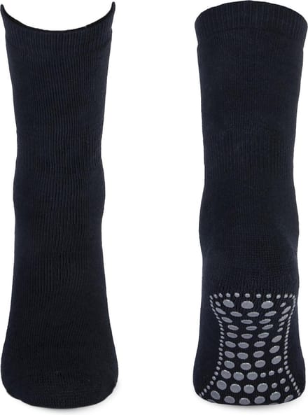 Basset Antislip Sokken Donkerblauw 31-34