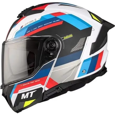 Modulaire motorhelm MT Helmets Atom 2 SV Bast A0
