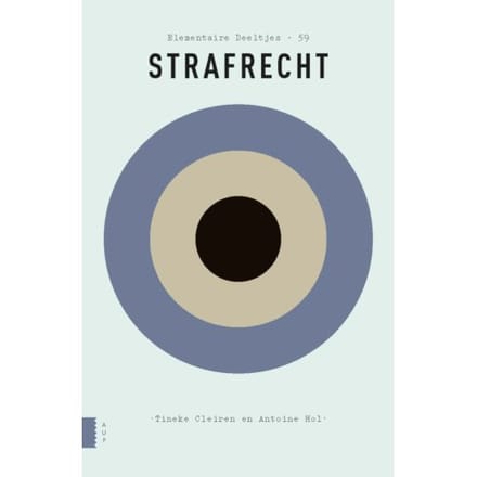 Strafrecht - Elementaire Deeltjes - Tineke Cleiren