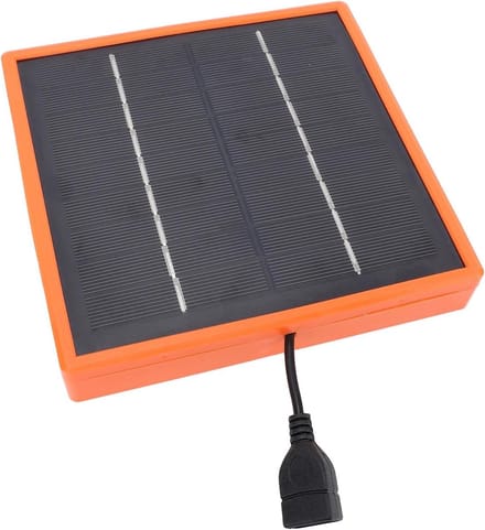 Draagbare Zonnepaneel - Oplader Energie - Buiten Opladen - Hoge Efficiëntie - 10 Watt - Zwart