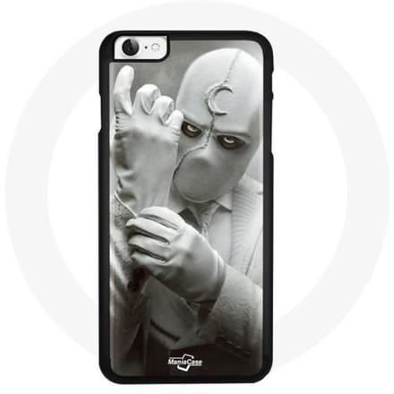 Coque pour Iphone 4 - Batman - Moon Knight - Rigide - Noir - Protection
