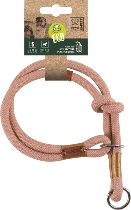 M-pets Hondenhalsband Eco 6 X 35 Cm Nylon Roze Maat S