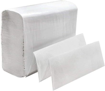Papieren Handdoeken - Keukenpapier Tissues - Hygiënisch Werken - Absorbency Pockets - 1000 stuks - Wit