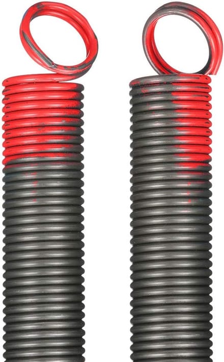 Verlengveer voor Garagedeuren 2-Pack - Vervangingsveer 150lb