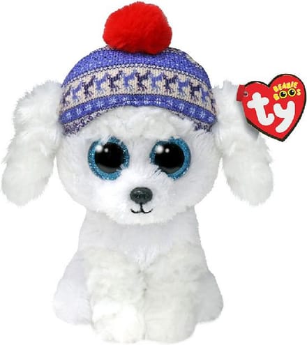 Ty Beanie Boos Knuffel Winter Hond 15 Cm