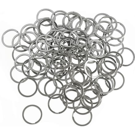 VBS Sleutel split ringen "Plat", Ø 28 mm, 100 stuks