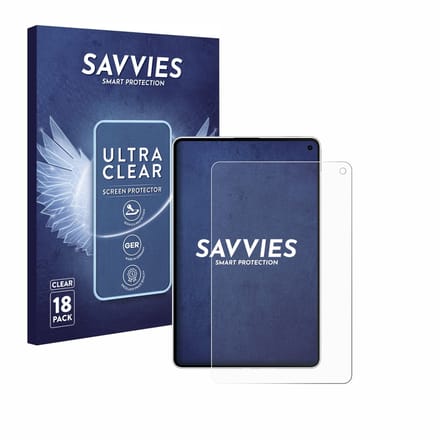 Savvies - Screenprotector voor Huawei MatePad Mini - Folie Beschermfolie transparant 18 Stuks