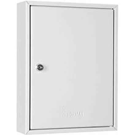 Formaat sleutelkast S 42, B 240 x D 80 x H 300 mm, tot 42 sleutels, lichtgrijs