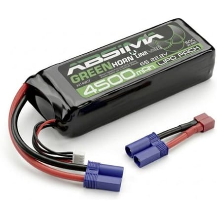 Absima LiPo accupack 22.2 V 4500 mAh Aantal cellen: 3 Softcase EC5