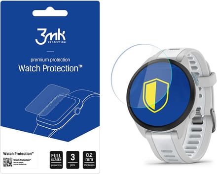 Garmin Forerunner 165 - 3mk Watch Protection v. FlexibleGlass Lite