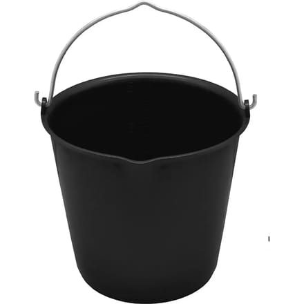 Flexibele plastic stalemmer met metalen handvat V-Plast
