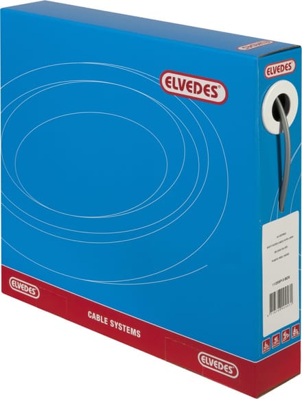 Elvedes Buitenkabel versnelling - 30 meter - 5 mm - zilver - RVS - voor fietsen