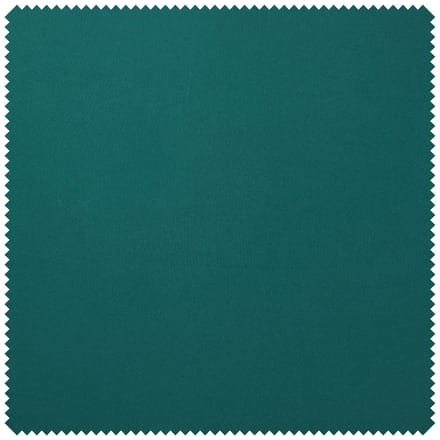 Katoenen stof "Uni" - Blauwgroen