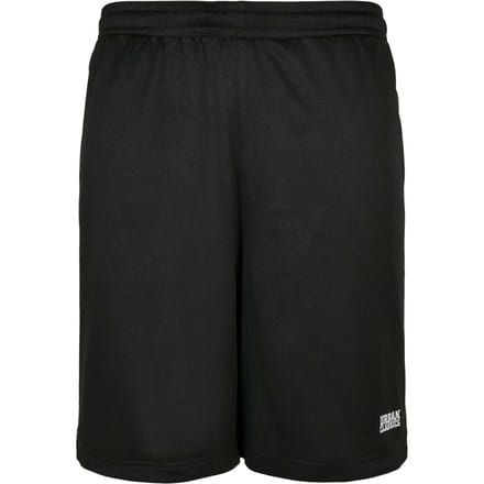 Urban Classics - Basic Mesh Korte broek - M - Zwart