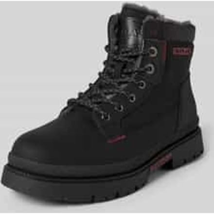 Boots met labeldetails