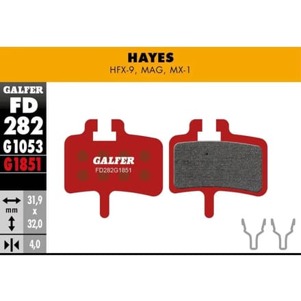 Remblok Galfer Hayes Hfx-9, Mag, Mx-1, Promax Mec