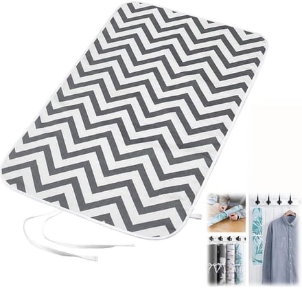 Draagbare Strijkmat - Strijkdeken Kussen - Snel Kleding Strijken - Hittebestendig Oppervlak - 85x50 cm - Pattern 10