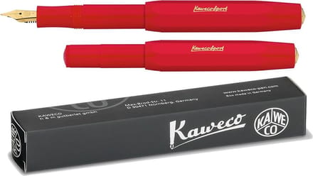 Kaweco Vulpen Sport Classic Red Fountain Pen - Breed