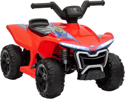 AIYAPLAY - Elektrische kinderauto - PP - 71x40,5x45cm - Rood