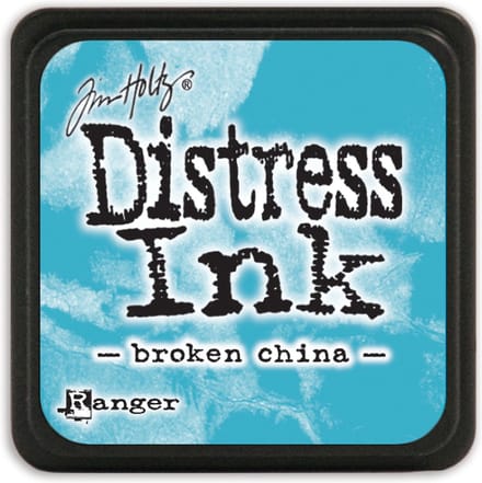 Ranger Distress Stempelkussen - Mini ink pad - Broken china - Tim Holtz - TDP39877