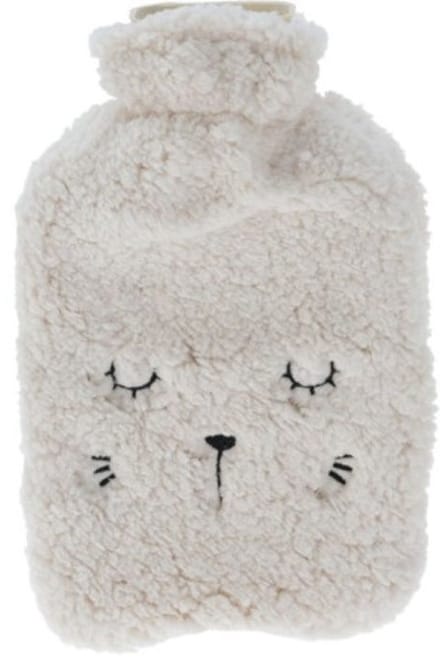 Home & Styling Warmwaterkruik Beertje - 40x10cm - Wit