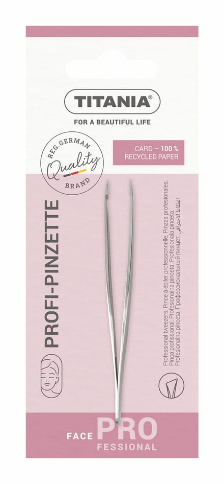 Titania Pincet 9,5 Cm Rvs Zilver