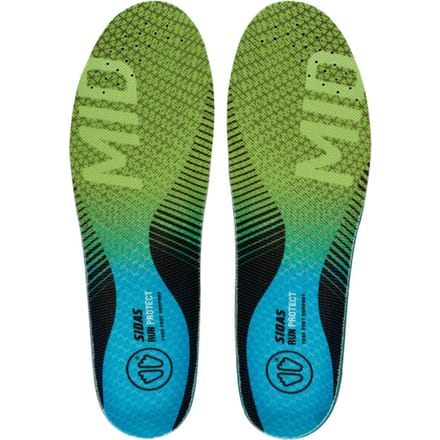 SIDAS - 3 feet run protect mid - Inlegzolen - Transparant