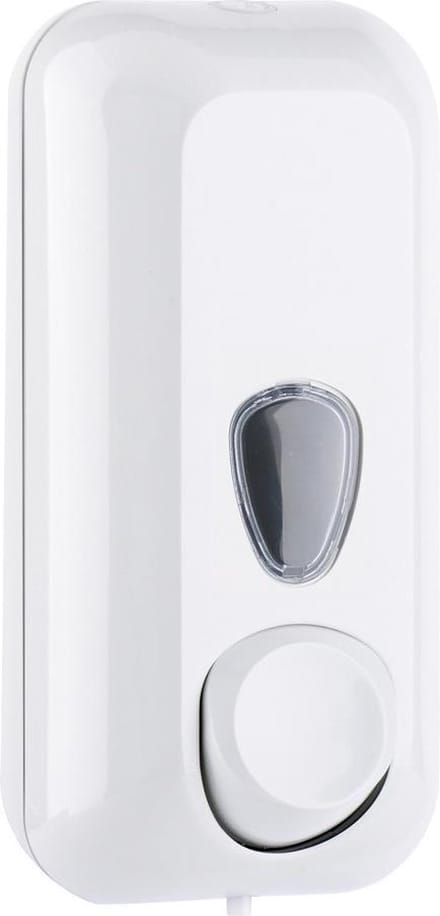 Marplast zeepdispenser 714 - Professionele Kwaliteit - Wit - 550 ml - Losse navulzeep - Geschikt voor openbare ruimten