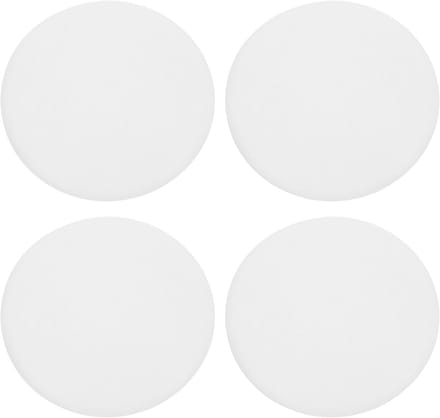 Deurstoppers - Wandbeschermers Deur bumpers - Muren beschermen - Zelfklevend PVC - 60 mm - Wit