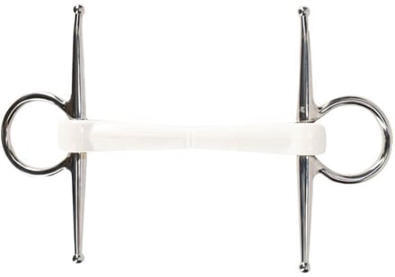 QHP Kneveltrens Flexi 14 mm Wit - 9,5