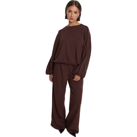 Alix The Label Ladies Knitted Piping Pants