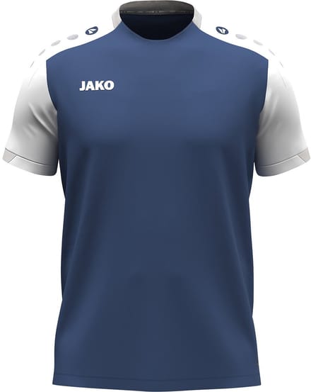 Jako Dynamic T-Shirt Kinderen - Nachtblauw / Wit / Lichtgrijs | Maat: 140