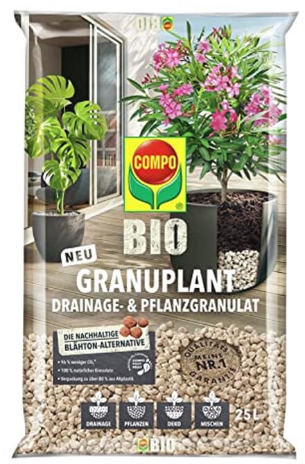 Natuurlijk Drainage- en Plantengranulaat van Puimsteen - 25 Liter