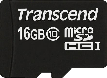 Transcend Premium microSDHC-kaart Industrial 16 GB Class 10