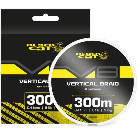 Vlecht Black Cat V8-LINE 0.41mm/81lb
