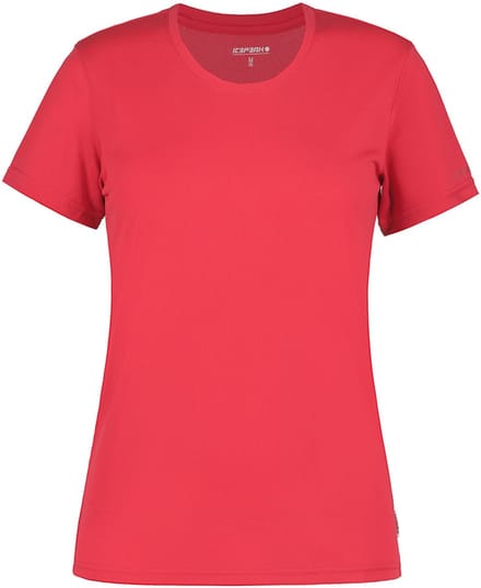 Icepeak Belfast T-shirt Met Korte Mouwen Rood L Vrouw